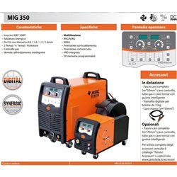 MIG 350A synergic welder