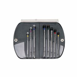 USAG 342 SE8  Serie di 8 giraviti di precisione per viti con intaglio e impronta a croce PHILLIPS® Peso gr 115              