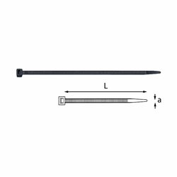 USAG 765 EN  Fascette per cablaggi axL mm 7,8x365 Ø max 100            