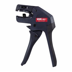 USAG 146 B  Pinza spellafili automatica piegata a 90° mm² 0,02÷10 max mm 15 L mm 110          