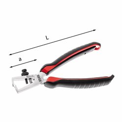 USAG 147 AX  Pinza spellafili max mm² 7 L mm 160 a mm 35          