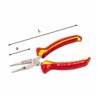 USAG 077 EX  Pinze isolate a becchi piatti lunghissimi diritti 1000 V L mm 160 a mm 50            