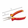 USAG 079 EX  Pinza isolata a becchi tondi lunghi diritti 1000 V L mm 160 a mm 52            