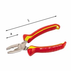USAG 085 EX  Pinze universali isolate 1000 V L mm 160 2100 N/mm² Ø max mm 1,8 a mm 33          