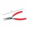 USAG 127 N  Pinze a becchi diritti per anelli elastici interni Capacità mm 19÷60 L mm 185            