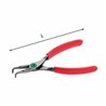 USAG 127 PN  Pinze a becchi piegati a 90° per anelli elastici interni Capacità mm 40÷100 L mm 205            