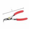 USAG 128 PN  Pinze a becchi piegati a 90° per anelli elastici esterni Capacità mm 3÷9 L mm 140            