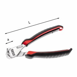 USAG 182 AX  Tronchesi a tagliente frontale L mm 160 2000 N/mm² Ø max mm 2 a mm 7          