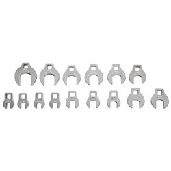 USAG 257 3/8 SE15  Serie di 15 chiavi a zampa di gallo Peso gr 700              