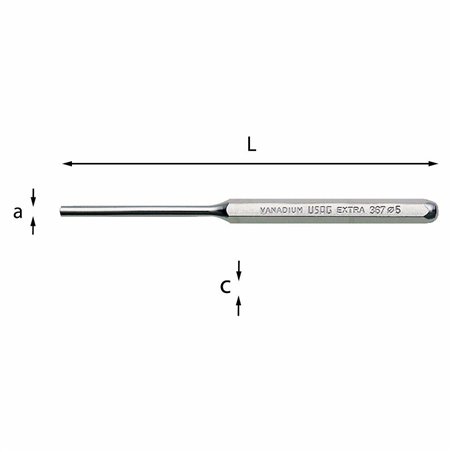 USAG 367  Cacciaspine axL mm 6x180 c mm 12            