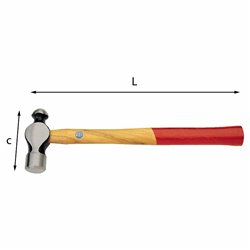 USAG 383 N  Martelli per meccanici gr 680 c mm 121 L mm 400          