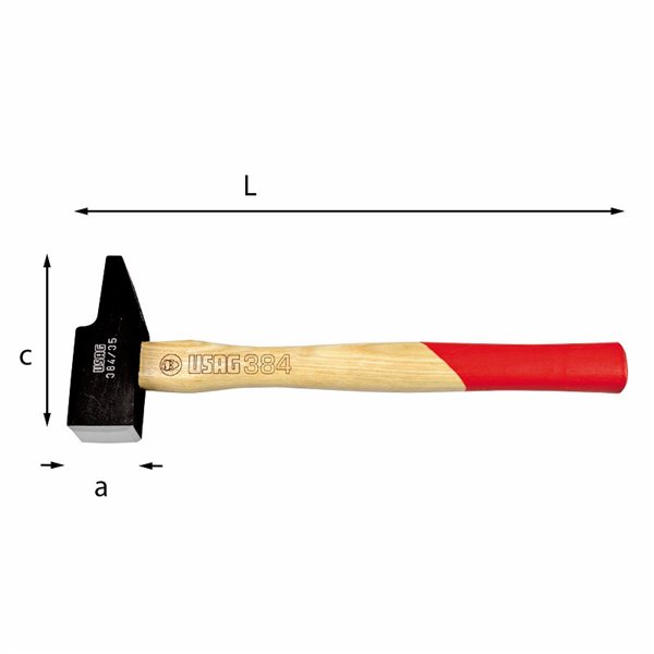 USAG 384  Martelli per meccanici a mm 42 c mm 117 L mm 330          