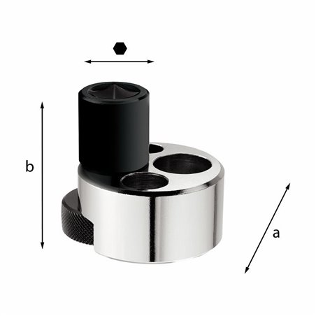 USAG 459  Estrattore ad eccentrico per viti prigioniere Capacità Ø mm 5÷20 axb mm 52x54            
