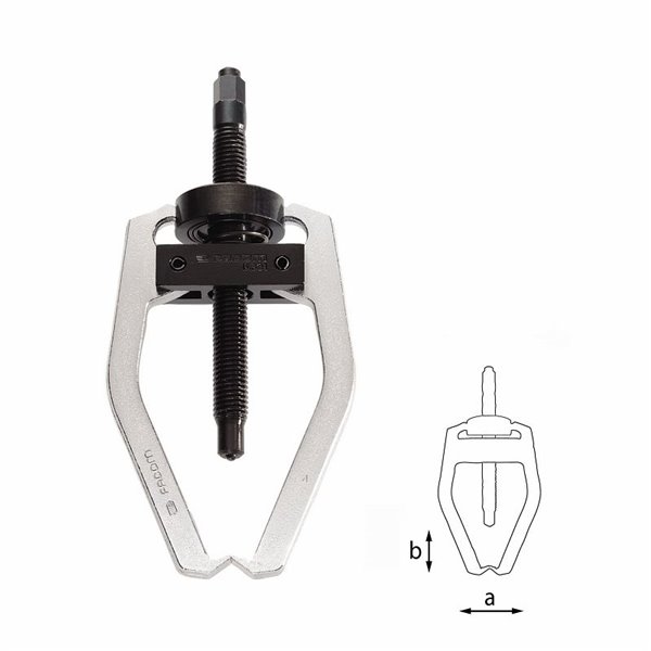 USAG 462  Estrattori a due bracci per esterni a mm 60 b mm 40            