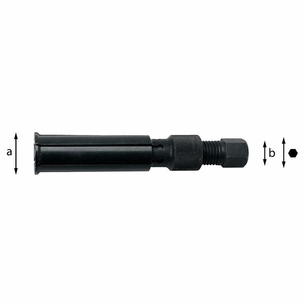 USAG 468 C  Estrattori ad espansione per interni n° 7 a mm (Ø 30÷38) b mm 1/2" Esagono di manovra mm 22        