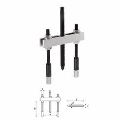USAG 472 N  Tiranti per separatori n° 3 a mm 75÷280 b mm 300 c mm M20 d mm 21 e mm M27 L mm 320  