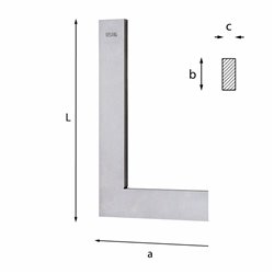 USAG 976  Squadre semplici L mm 250 a mm 165 bxc mm 35x8          