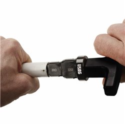 USAG 315 S  Svasatore - calibratore Ø esterno x spessore 16x2-20x2-26x3-32x3 Peso gr 260            