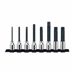 USAG 233 1/2 NXZN/S8  Serie di 8 chiavi a bussola per viti con impronta XZN Peso gr 840              