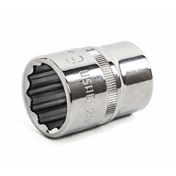 USAG 235 1/2 N  Chiavi a bussola con bocca poligonale Bocca poligonale mm 25 b mm 34,1 L mm 38          