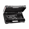 USAG 606 3/8 EB  Assortimento in cassetta di ABS con bussole esagonali (21 pz) LxPxH mm 435x270x70 Peso kg 1,5            