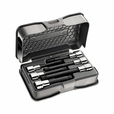 USAG 233 1/2 NXZN/C6  Assortimento in cassetta di ABS con bussole per viti con impronta XZN (6 pz) LxPxH mm 210x130x60 Peso gr 7