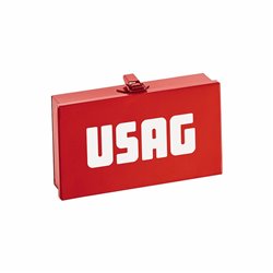 USAG 612 S  Cassetta in metallo vuota - taglia S LxPxH mm 203x120x48 Peso gr 800            