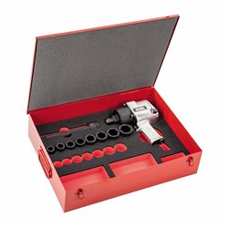 USAG 928 DN/S12  Assortimento in cassetta di lamiera con avvitatore (13 pz) LxPxH mm 575x435x217 Peso kg 16,5            