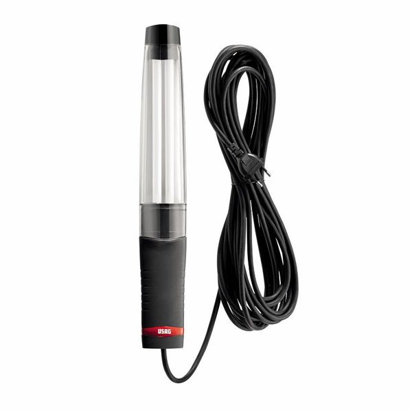 USAG 889 F 230  Lampada portatile fluorescente LxPxH mm 380x56x44 Peso gr 450            