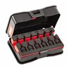 USAG 233 1/2 MNTX/C6  Assortimento in cassetta di ABS con bussole per viti con impronta TORX® (6 pz) LxPxH mm 210x130x60        