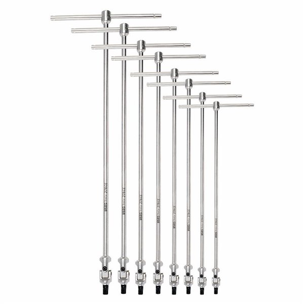 USAG 273 CTX/SE8  Serie di 8 chiavi per viti con impronta TORX® Peso kg 2,3              