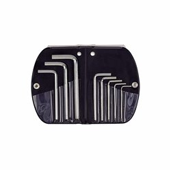 USAG 280 P/SE8  Serie di 8 chiavi maschio esagonale in pollici Peso gr 95              