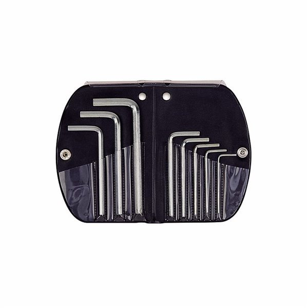 USAG 280 P/SE8  Serie di 8 chiavi maschio esagonale in pollici Peso gr 95              