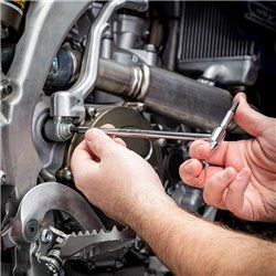 USAG 280 T  Chiavi a T con maschio esagonale Esagono di manovra mm 6 a mm 105 L mm 210 Peso gr 145        