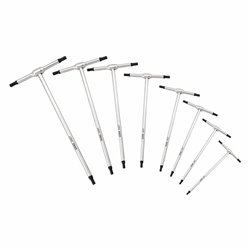 USAG 280 T/SE8  Serie di 8 chiavi a T con maschio esagonale Peso kg 1              