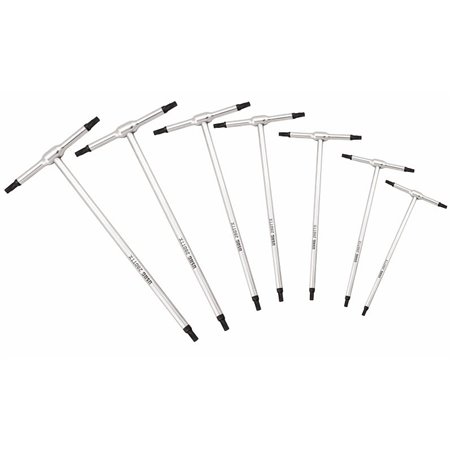 USAG 280 TTX/SE7  Serie di 7 chiavi per viti con impronta TORX® Peso kg 1,7              