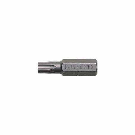 USAG 660 STX  Inserti per viti con impronta TORX® Tamper Resistant - attacco 1/4" n° T30 L mm 25            