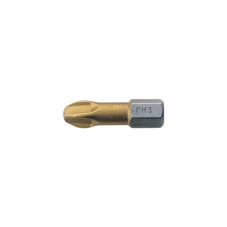 USAG 660 TPH  Inserti per viti con impronta a croce PHILLIPS® - attacco 1/4" n° 1 L mm 25            
