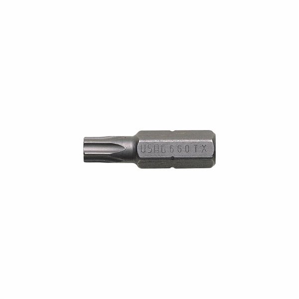 USAG 660 TX  Inserti per viti con impronta TORX® - attacco 1/4" n° T30 L mm 25            
