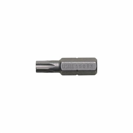 USAG 661 TX  Inserti per viti con impronta TORX® - attacco 5/16" n° T55 L mm 35            
