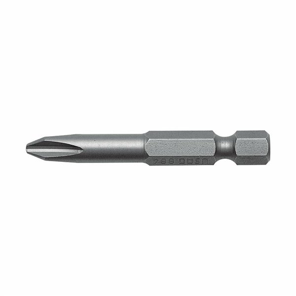 USAG 664 PH  Inserti per viti con impronta a croce PHILLIPS® - attacco 1/4" n° 2 L mm 50            