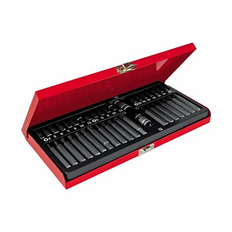 USAG 692 SP3  Assortimenti inserti RIBE con foro - XZN - TORX® Tamper Resistant (40 pz) LxPxH mm 340x170x40 Peso kg 2,2         