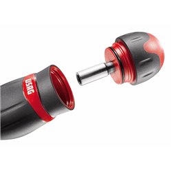 USAG 333 K  Impugnatura COMBIDRIVE a 3 funzioni Attacco femmina esagonale " 1/4" a mm 270 b mm 180 L mm 140        