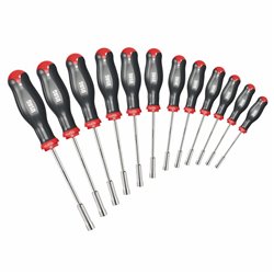 USAG 299 SE12  Serie di 12 chiavi a bussola esagonale con impugnatura Peso kg 1,6              