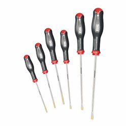 USAG 324 SE6  Serie di 6 giraviti per viti con intaglio Peso gr 460              