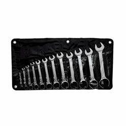 USAG 252 N/B12  Serie di 12 chiavi a forchetta doppie Peso kg 2,4              