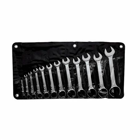 USAG 252 N/B12  Serie di 12 chiavi a forchetta doppie Peso kg 2,4              