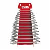 USAG 252 N/S13  Serie di 13 chiavi a forchetta doppie Peso kg 3,6              