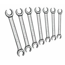 USAG 256 N/SE7  Serie di 7 chiavi per raccordi Peso kg 1              