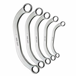 USAG 258 N/SE5  Serie di 5 chiavi poligonali doppie speciali Peso gr 900              